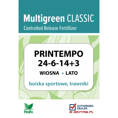 MULTIGREEN C PRINTEMPO NAWÓZ HAIFA 24-6-14+3 25KG