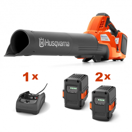 Husqvarna 230iB +ład.40-C80 + 2x aku.40-B140 Dmuchawa akumulatorowa