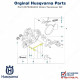Zestaw napinacza pilarki Husqvarna 545,555,550XP. 560XP, 575260404